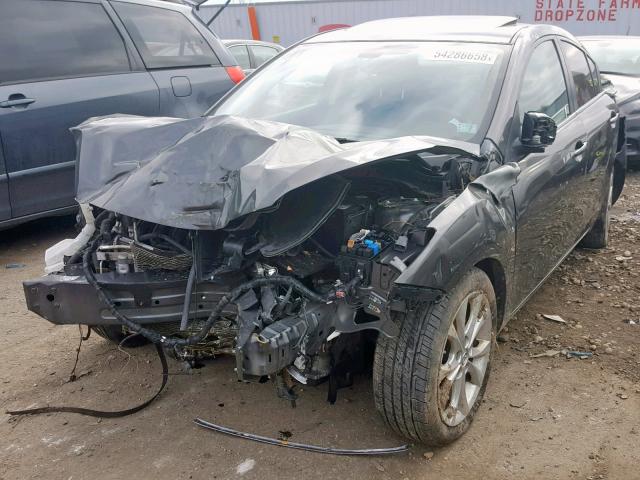 JM1BL1S6XA1312183 - 2010 MAZDA 3 S GRAY photo 2