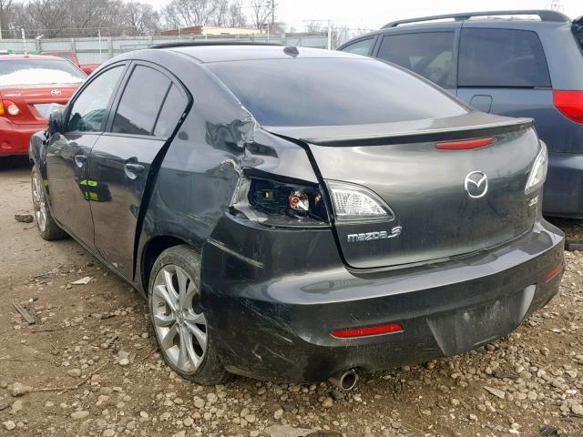 JM1BL1S6XA1312183 - 2010 MAZDA 3 S GRAY photo 3