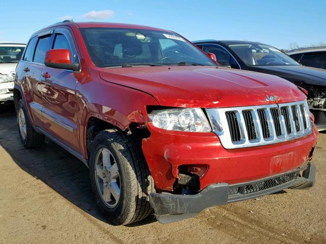 1J4RR4GG6BC640717 - 2011 JEEP GRAND CHER BURGUNDY photo 1