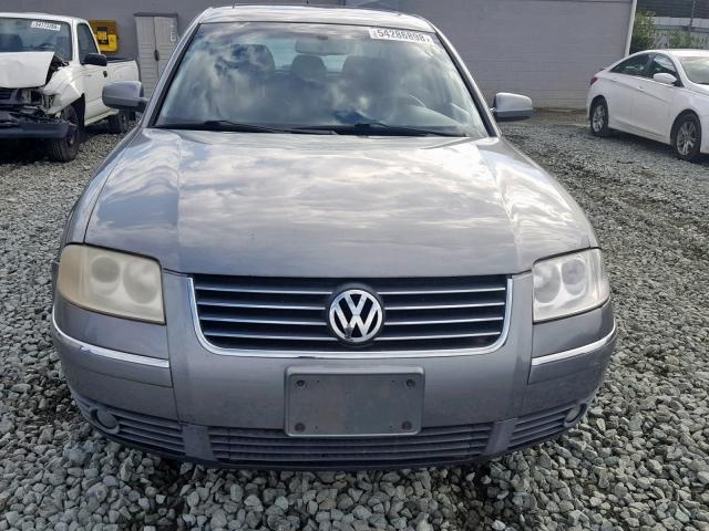 WVWRH63B62P125076 - 2002 VOLKSWAGEN PASSAT GLX 灰色 照片 9