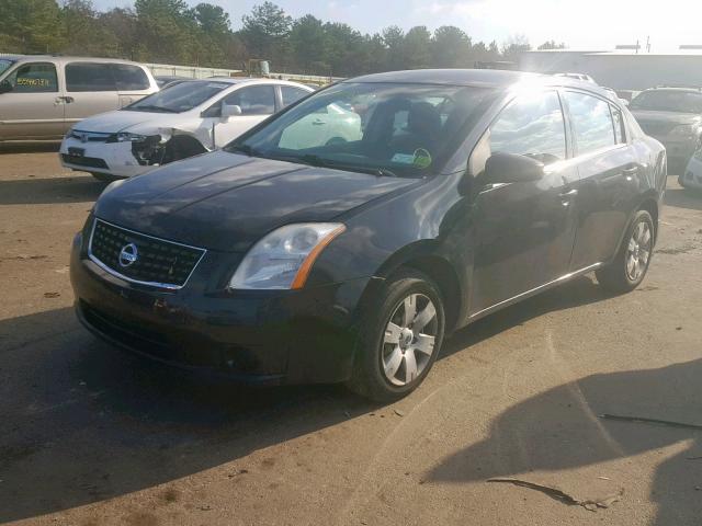 3N1AB61E68L661240 - 2008 NISSAN SENTRA 2.0 BLACK photo 2