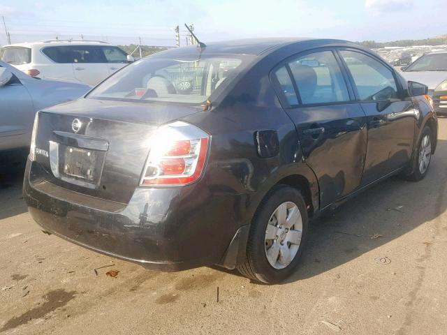 3N1AB61E68L661240 - 2008 NISSAN SENTRA 2.0 BLACK photo 4