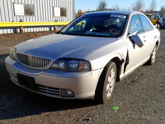 1LNHM86S15Y637255 - 2005 LINCOLN LS SILVER photo 2