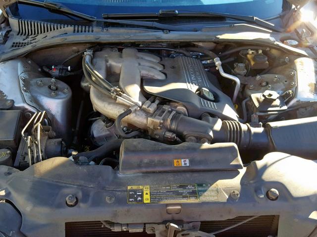 1LNHM86S15Y637255 - 2005 LINCOLN LS SILVER photo 7