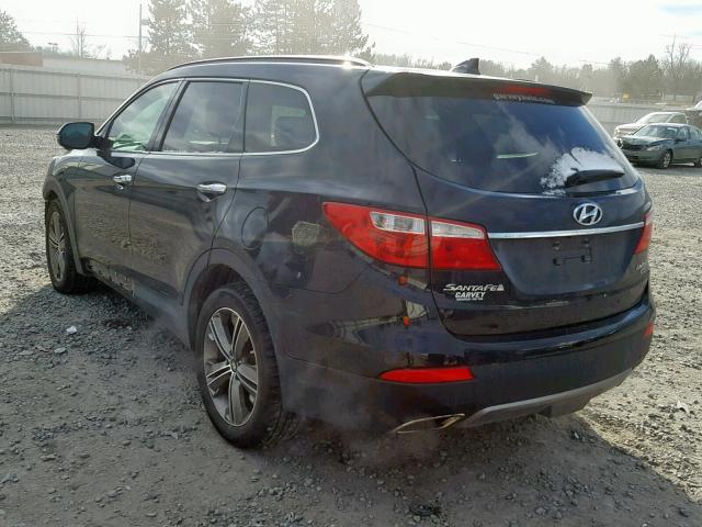 KM8SRDHF5DU013884 - 2013 HYUNDAI SANTA FE L BLACK photo 3