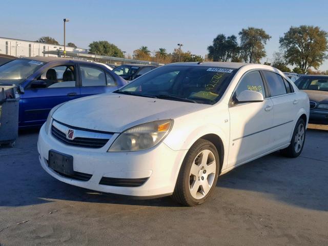 1G8ZS57N57F204066 - 2007 SATURN AURA XE WHITE photo 2