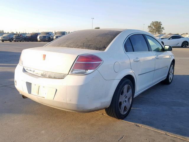 1G8ZS57N57F204066 - 2007 SATURN AURA XE WHITE photo 4