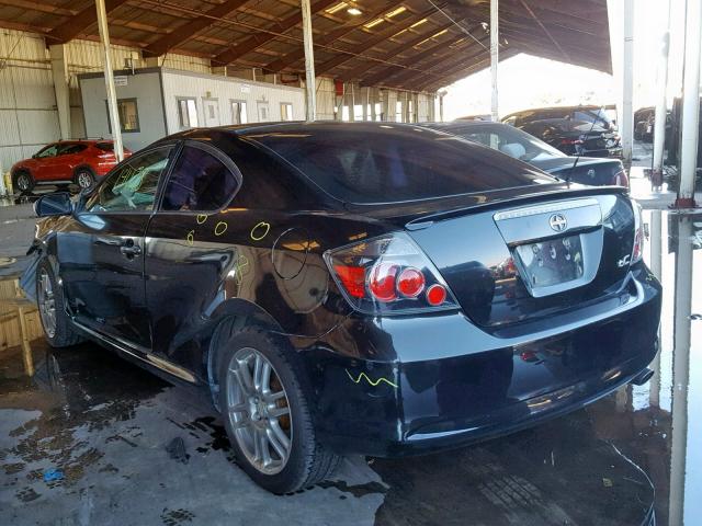 JTKDE167180256293 - 2008 SCION TC BLACK photo 3