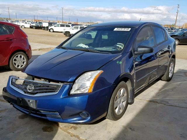 3N1AB6AP0CL649644 - 2012 NISSAN SENTRA 2.0 BLUE photo 2