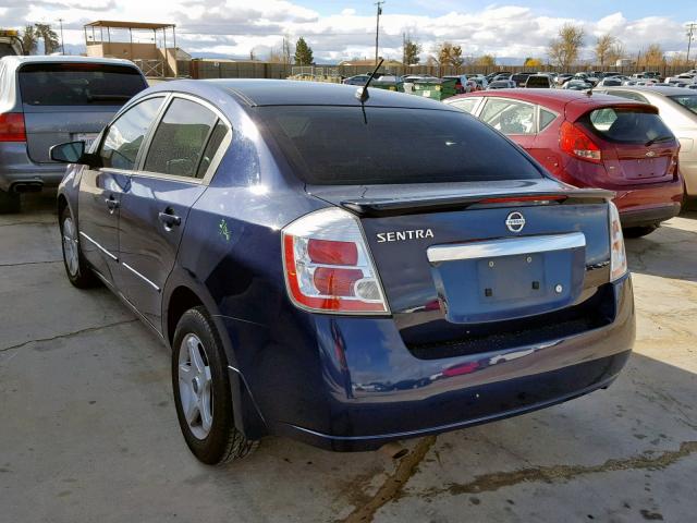 3N1AB6AP0CL649644 - 2012 NISSAN SENTRA 2.0 BLUE photo 3