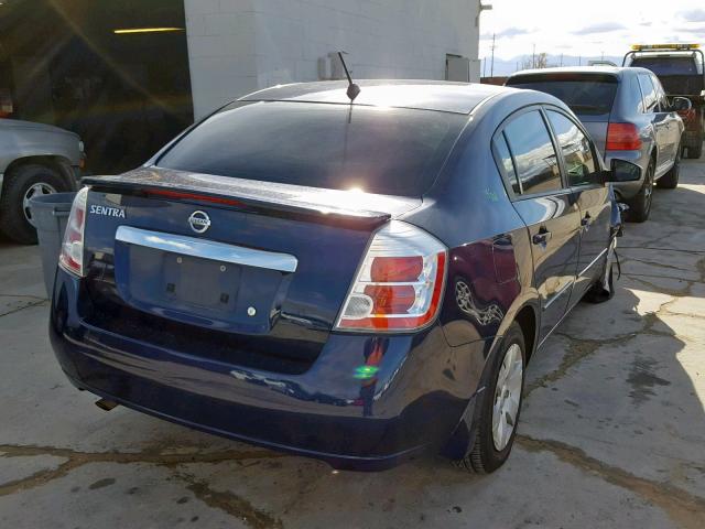 3N1AB6AP0CL649644 - 2012 NISSAN SENTRA 2.0 BLUE photo 4