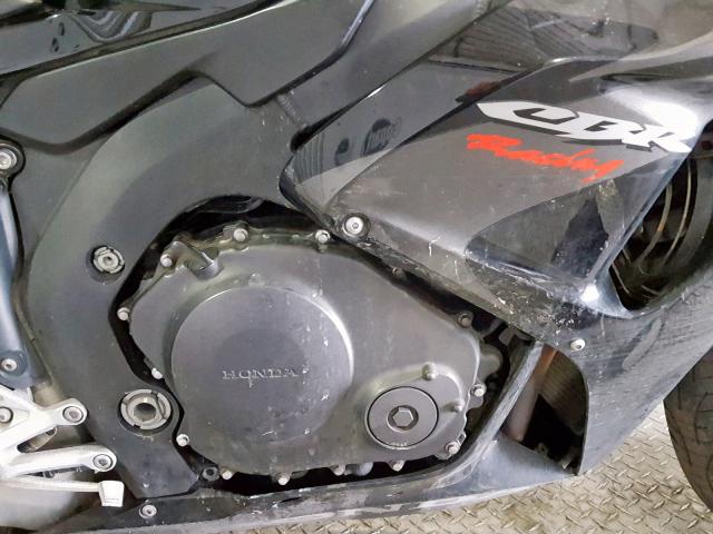 JH2SC57187M300391 - 2007 HONDA CBR1000 RR BLACK photo 7