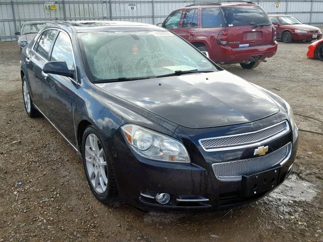 1G1ZE5E75AF263491 - 2010 CHEVROLET MALIBU LTZ BLACK photo 1