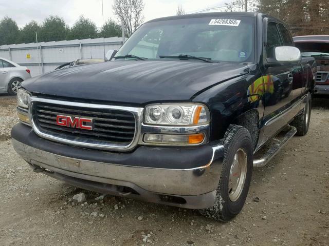 2GTEK19T2Y1193268 - 2000 GMC NEW SIERRA BLACK photo 2