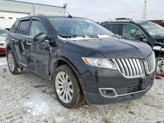 2LMDJ8JK0DBL23918 - 2013 LINCOLN MKX BLACK photo 1