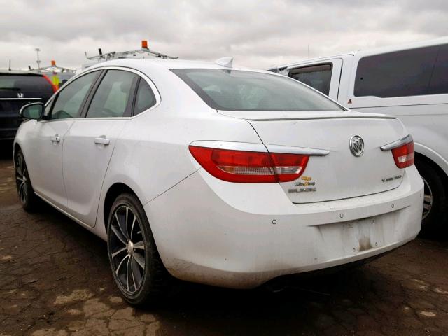 1G4PW5SK7G4185168 - 2016 BUICK VERANO SPO WHITE photo 3