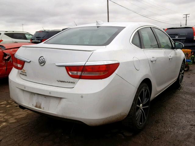 1G4PW5SK7G4185168 - 2016 BUICK VERANO SPO WHITE photo 4