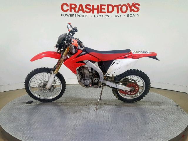 JH2PE060X5K000033 - 2005 HONDA CRF450 X RED photo 5