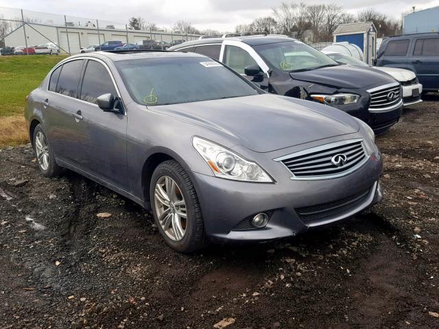 JN1CV6AR7CM673222 - 2012 INFINITI G37 GRAY photo 1