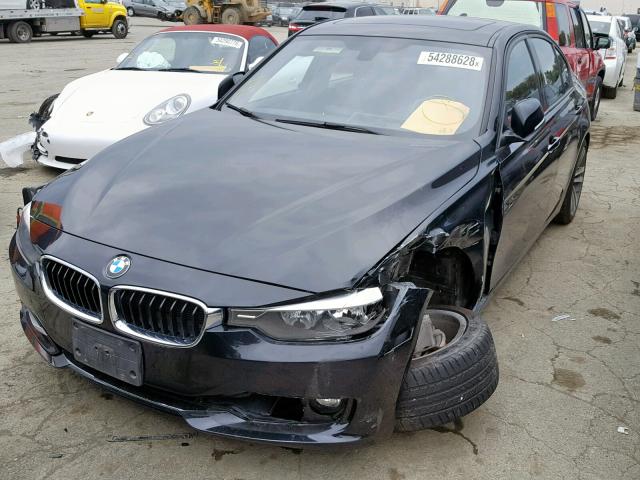 WBA3C1C58DF438444 - 2013 BMW 328 I SULE BLACK photo 2