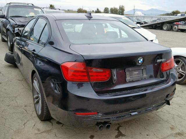 WBA3C1C58DF438444 - 2013 BMW 328 I SULE BLACK photo 3