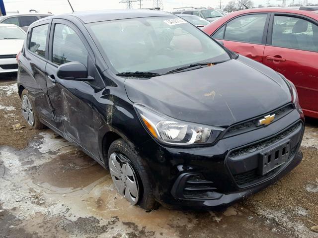 KL8CB6SA3HC742542 - 2017 CHEVROLET SPARK LS BLACK photo 1