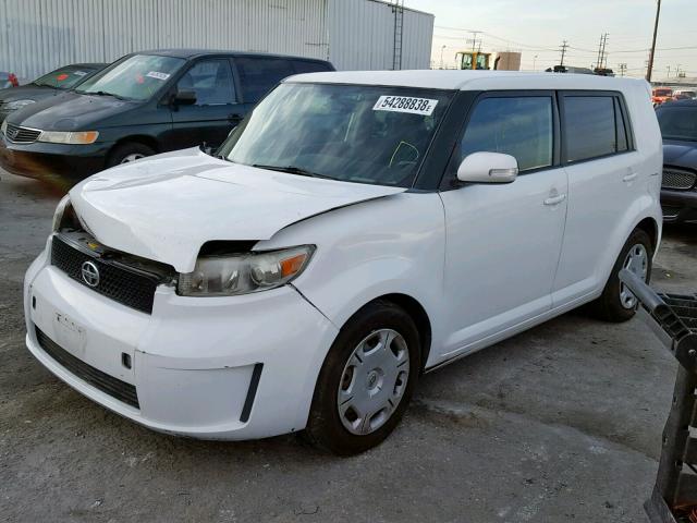 JTLKE50E991084141 - 2009 TOYOTA SCION XB Ақ фото 2