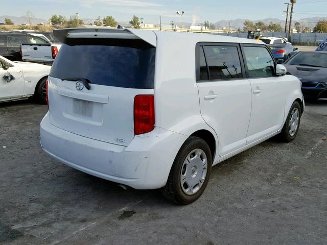 JTLKE50E991084141 - 2009 TOYOTA SCION XB Ақ фото 4