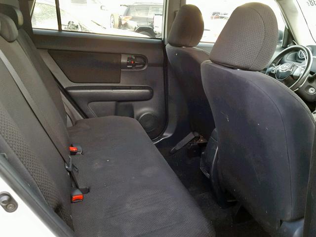 JTLKE50E991084141 - 2009 TOYOTA SCION XB Ақ фото 6