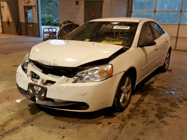 1G2ZH548154172149 - 2005 PONTIAC G6 GT WHITE photo 2