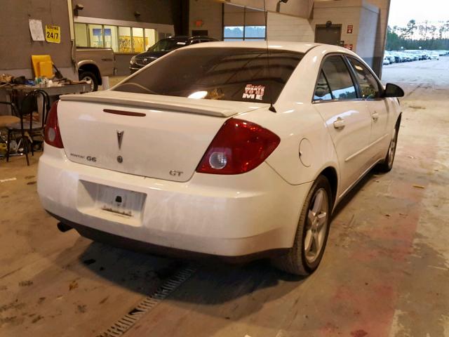 1G2ZH548154172149 - 2005 PONTIAC G6 GT WHITE photo 4