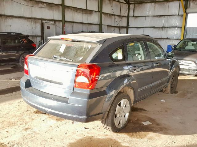 1B3HB48B07D113929 - 2007 DODGE CALIBER SX GRAY photo 4