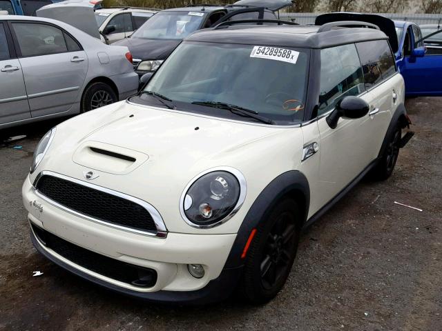 WMWZG3C50CTY31624 - 2012 MINI COOPER S C WHITE photo 2