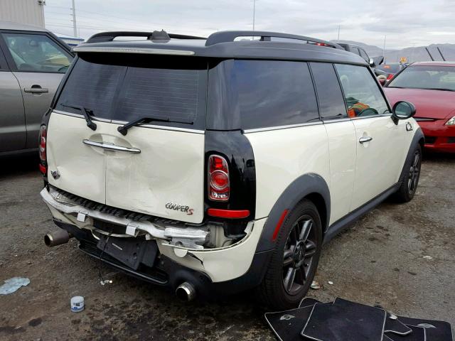 WMWZG3C50CTY31624 - 2012 MINI COOPER S C WHITE photo 4