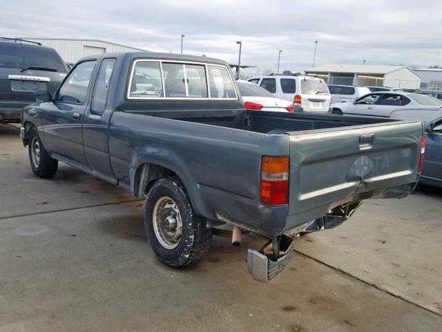 JT4RN93P0N5067357 - 1992 TOYOTA PICKUP 1/2 GREEN photo 3