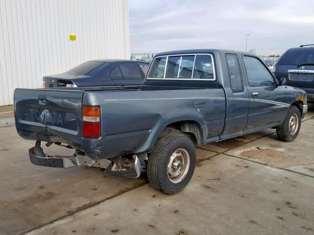 JT4RN93P0N5067357 - 1992 TOYOTA PICKUP 1/2 GREEN photo 4