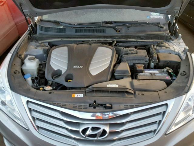 KMHFH4JG2EA364889 - 2014 HYUNDAI AZERA GLS SILVER photo 7