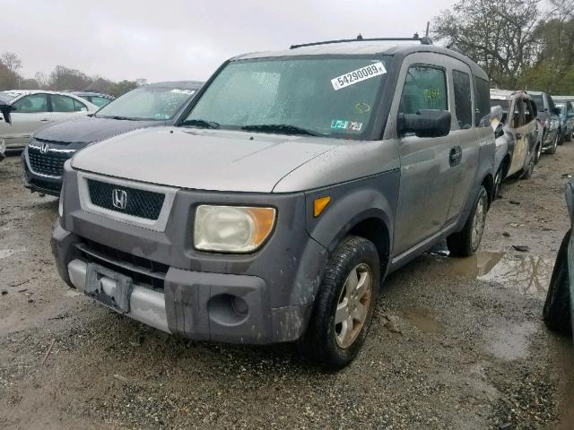 5J6YH28503L015084 - 2003 HONDA ELEMENT EX GRAY photo 2