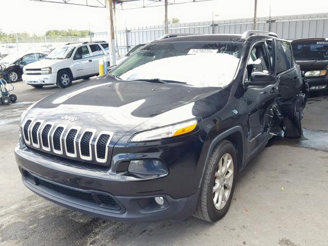 1C4PJLCB1EW158264 - 2014 JEEP CHEROKEE L BLACK photo 2