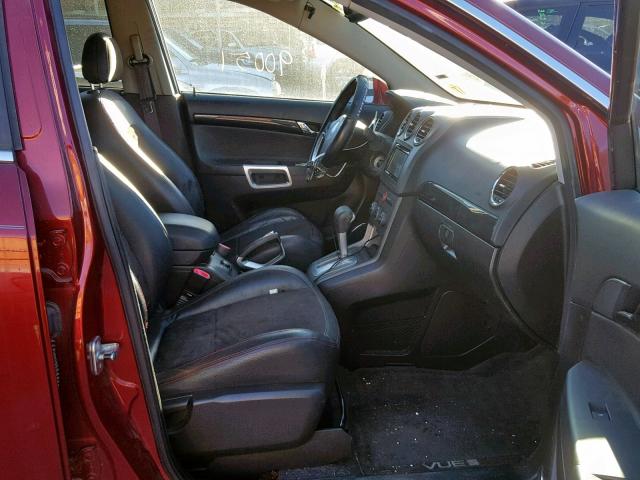 3GSDL03758S614570 - 2008 SATURN VUE REDLIN RED photo 5