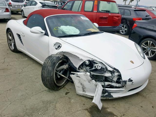 WP0CA29869S710200 - 2009 PORSCHE BOXSTER WHITE photo 1