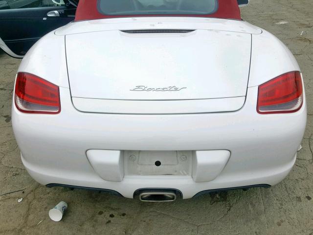 WP0CA29869S710200 - 2009 PORSCHE BOXSTER WHITE photo 7