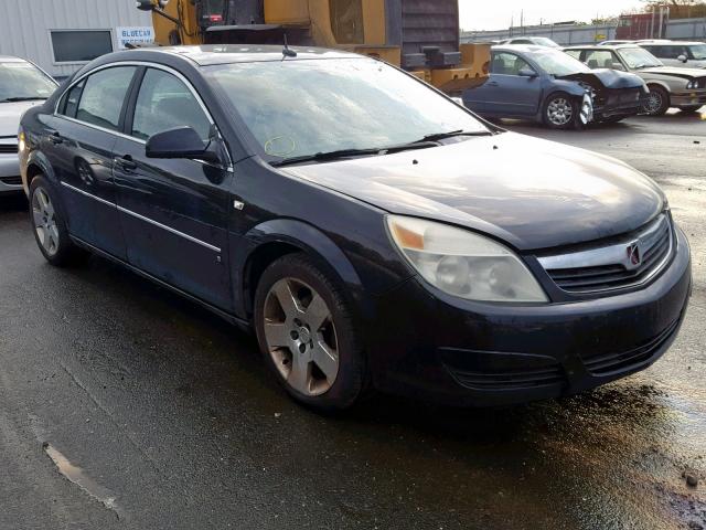 1G8ZS57N97F241332 - 2007 SATURN AURA XE BLACK photo 1