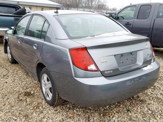 1G8AJ55F86Z152439 - 2006 SATURN ION LEVEL GRAY photo 3