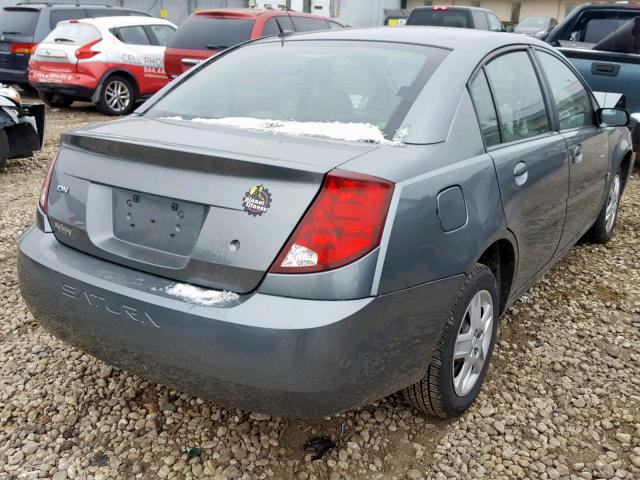 1G8AJ55F86Z152439 - 2006 SATURN ION LEVEL GRAY photo 4