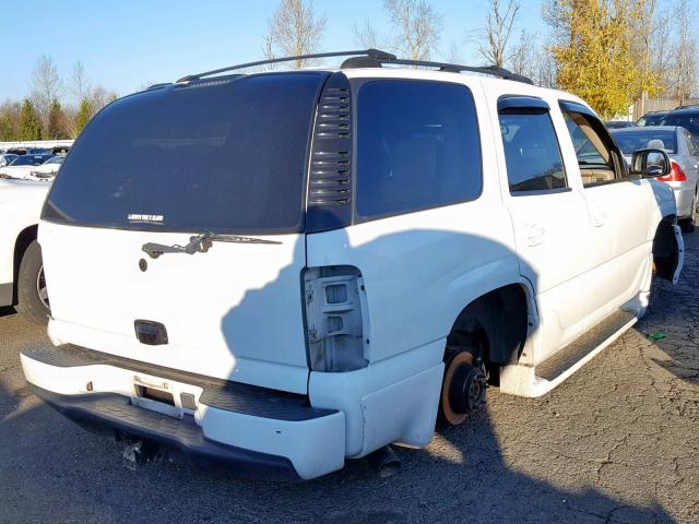 1GKEK63U25J121734 - 2005 GMC YUKON DENA WHITE photo 4