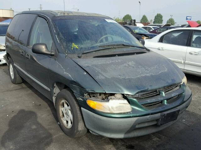 2B4GP25R8WR501629 - 1998 DODGE CARAVAN GREEN photo 1