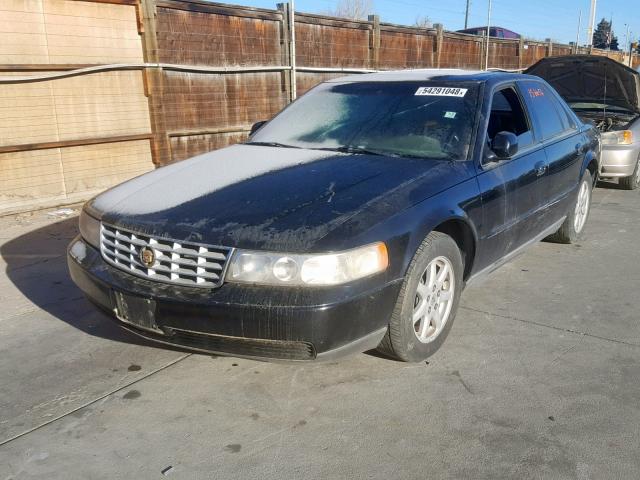 1G6KS54Y7WU917358 - 1998 CADILLAC SEVILLE SL BLACK photo 2