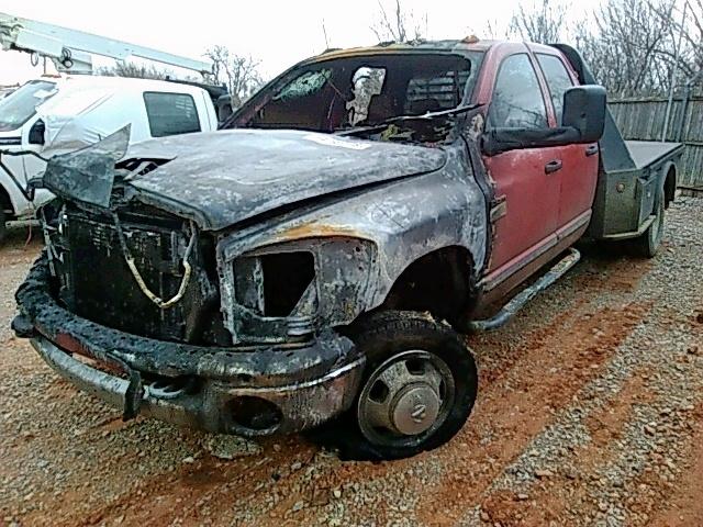 3D7MX48C47G726782 - 2007 DODGE RAM 3500 S RED photo 2