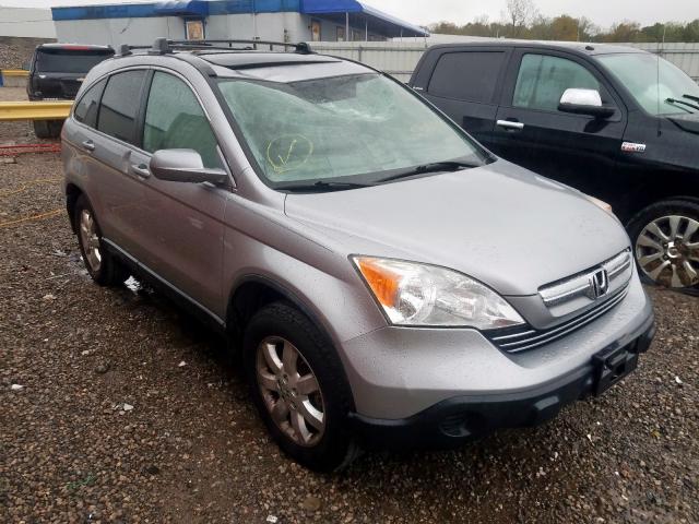 JHLRE38707C043177 - 2007 HONDA CR-V EXL SILVER photo 1